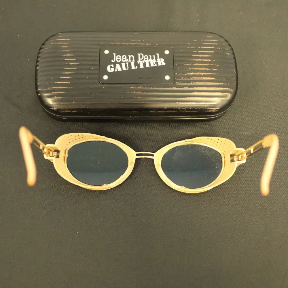 90s Vintage Jean Paul Gaultier Sunglasses 56-6201 Official Collectible Rare READ